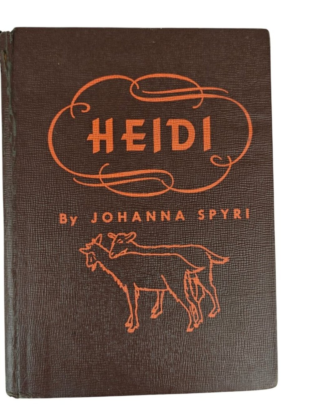 Heidi Johanna Spyri Hardcover 1944 Illustrations By Arthur Jameson Whitman Pub